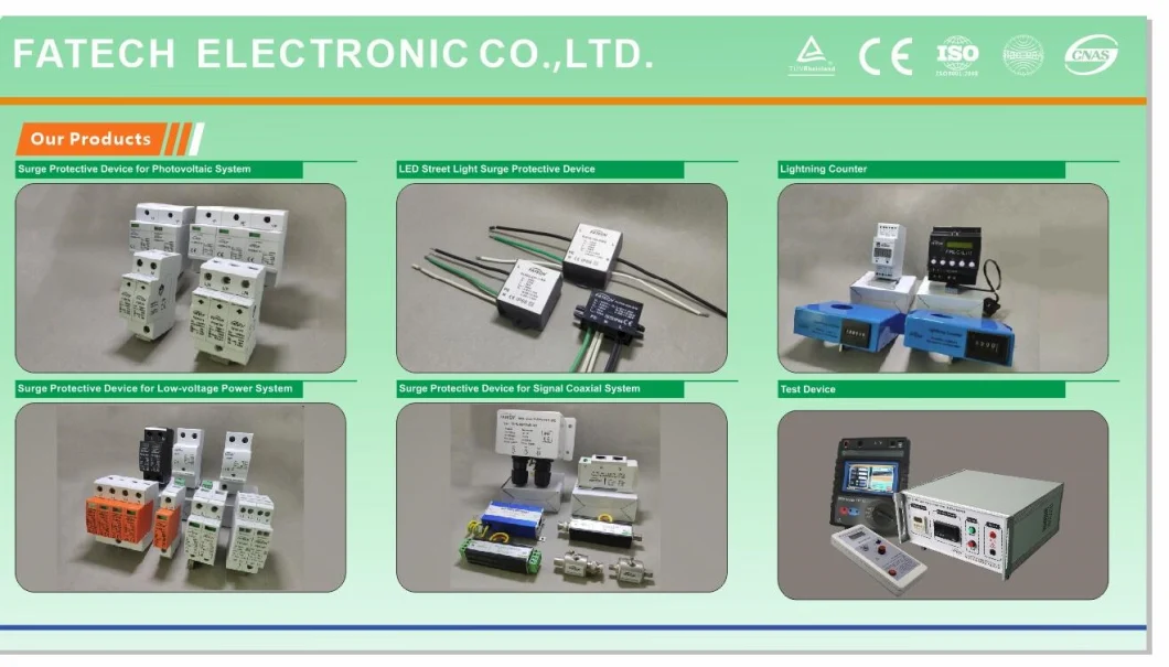 Chinese Solar Type 1 DC Surge Protection Device Iimp 25ka