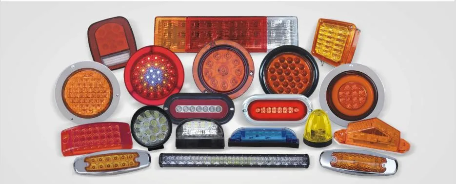 12-24V LED Trailer Truck Indicator Light Auto Warning Light can be customized