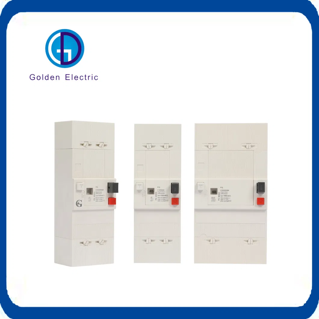 Solar House AC SPD 20ka- 40ka 2p 3p 4p Surge Protective Device for AC System Surge Protector SPD 275V 385V 420V T1+T2