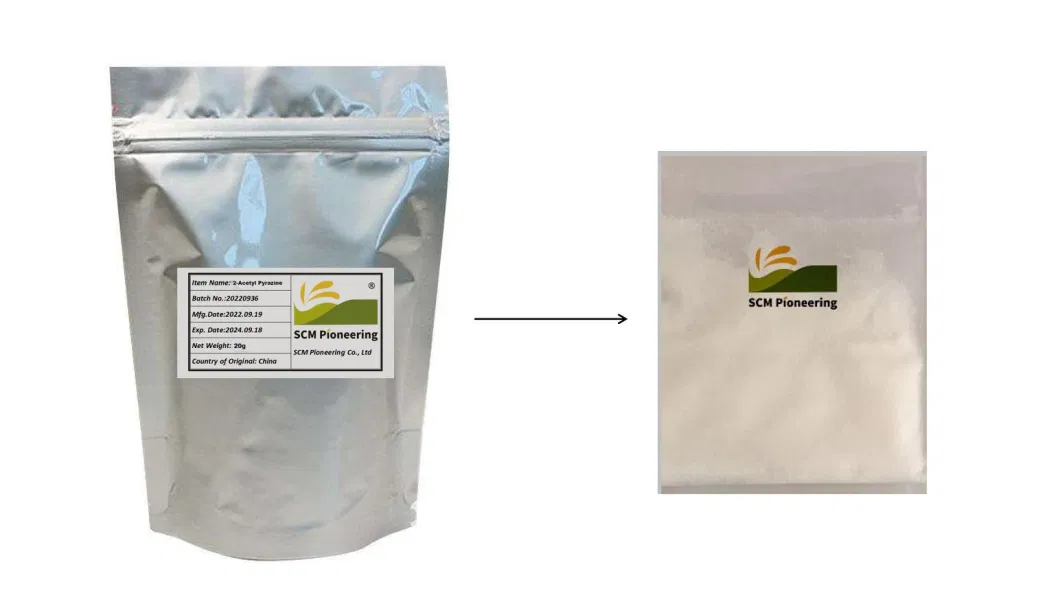 High Quality Flavour &amp; Fragrance 2-Acetyl Pyrazine Powder CAS: 22047-25-2