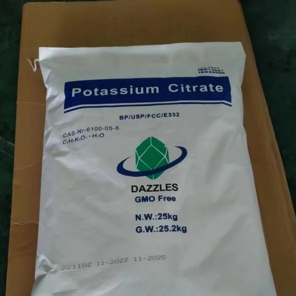 Competitive Price Potassium Citrate Food Grade