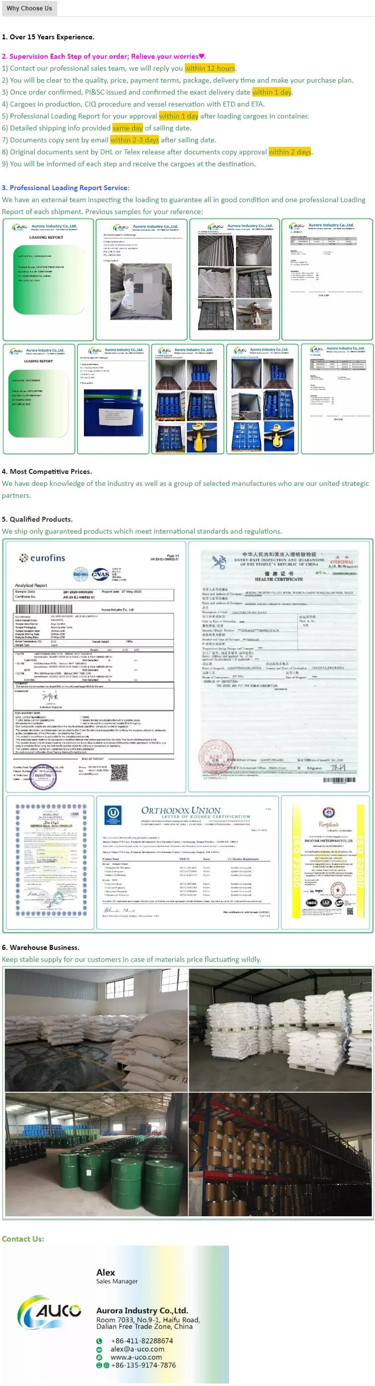 Competitive Price Potassium Citrate Food Grade