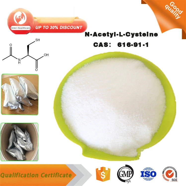 Hot Sale Food Grade Amino Acid Raw Purity N-Acetyl-L-Cysteine Powder CAS 616-91-1