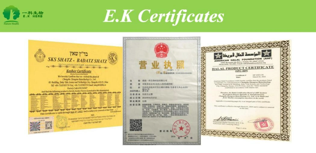 E. K Herb Kosher/Halal Certifie Supplement Hesperetin 98% Citrus Aurantium Extract Diosmin 98% Hesperidin 98% Immature Bitter Orange Extract