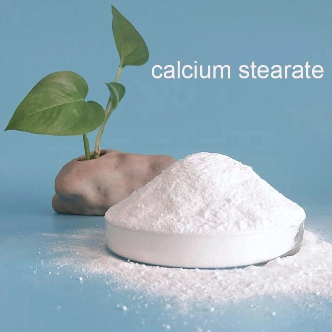 Plastic Auxiliary Agent White Powder Calcium Stearate Factory Price