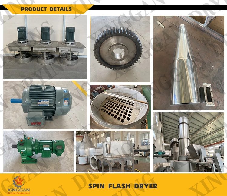 Xsghigh Efficiency Airflow Type Spin Flash Dryer Machine for Sodium Pyroantimonate