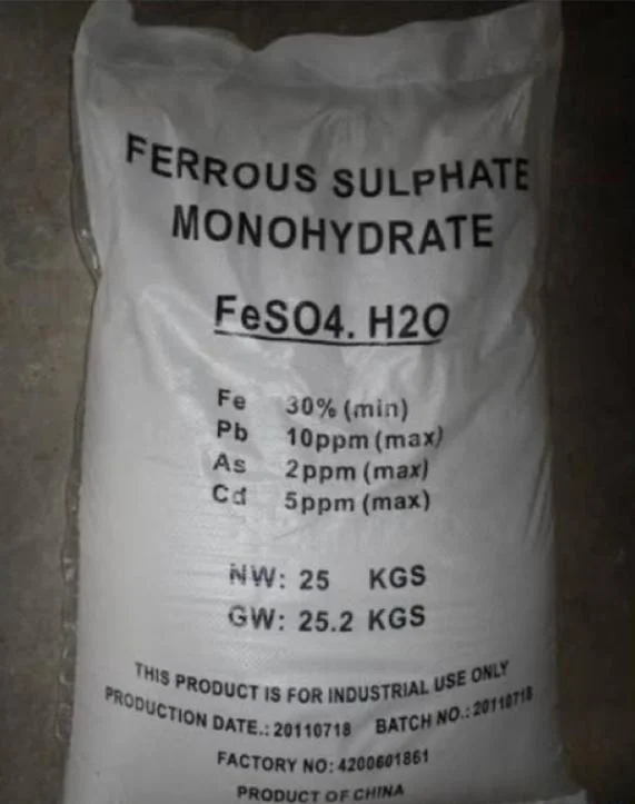 Low Price and Good Quality Ferrous Sulphate Monohydrate 17375-41-6