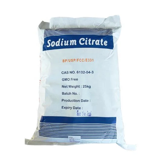 2022 Factory Price High Quality Food Grade Trisodium Citrate Dihydrate /Sodium Citrate