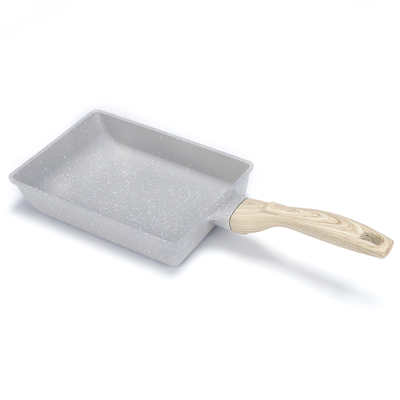 Nonstick Tamagoyaki Egg Pan Rectangle Small Frying Pan Suitable for Gas &amp; Indction