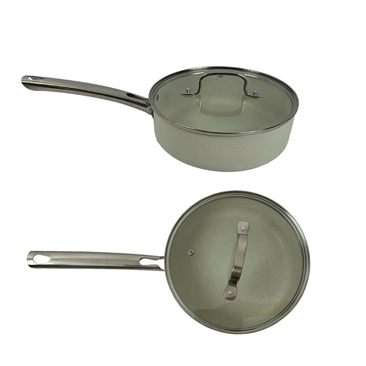 Factory Direct Sales Non-Stick Stone-Coated Marble Frying Pan