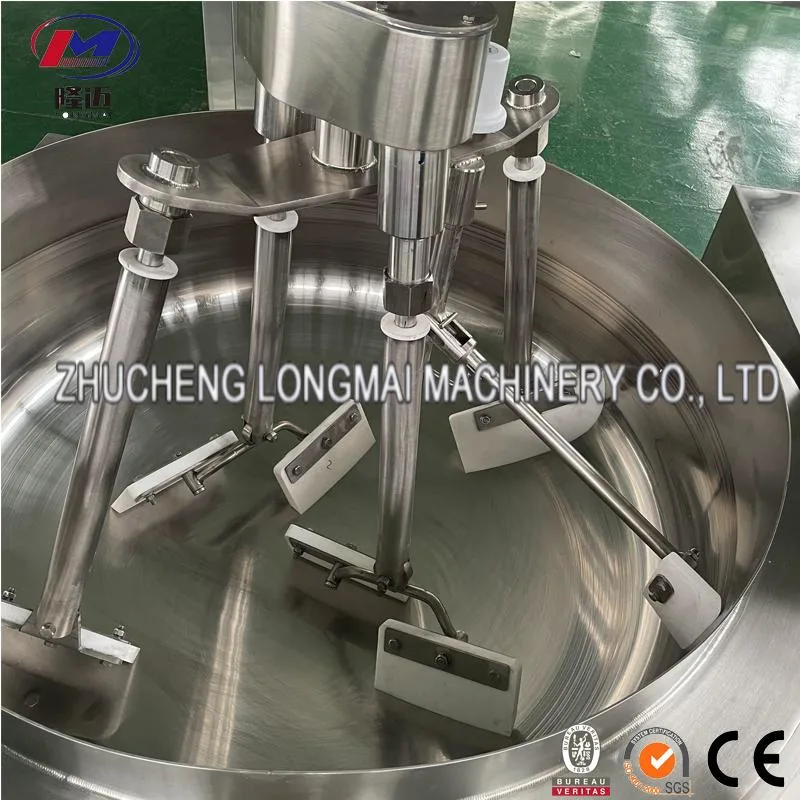 Industrial Automatic Stainless Steel Small Cooking Pan Steam Jacketed Boiling Kettle