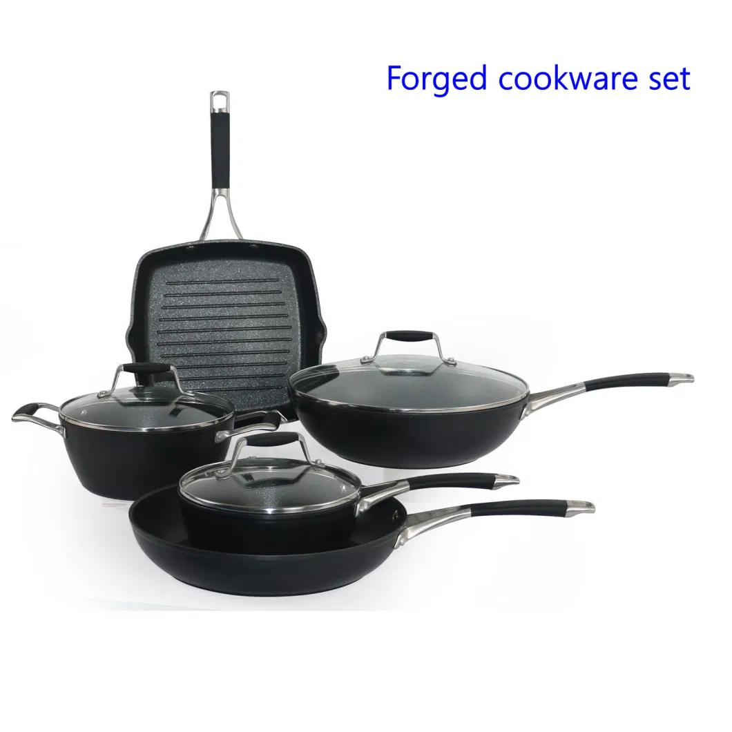 2 Layers Non-Stick Coating Forged Alu Frypan Skillet