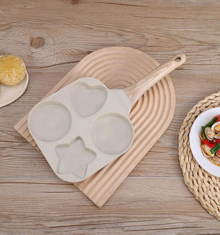 Four-Cup Fried Egg Medical Stone Non-Stick Frying Pan