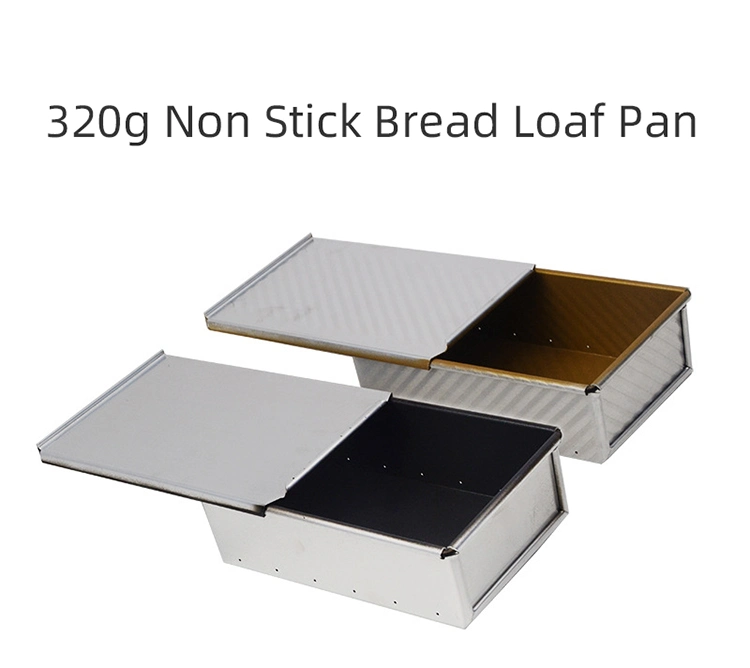 High Quality Mini Small Size Non Stick Aluminium Shallow Sandwich Toast Bread Loaf Cake Baking Pan with Lid