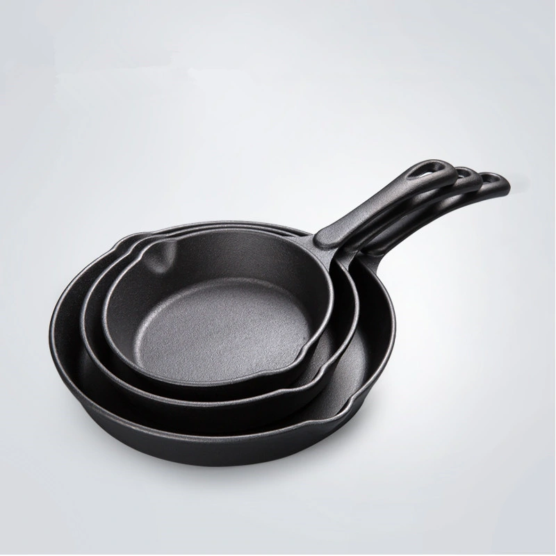 6 Inch 15.5cm Non-Stick Cast Iron Breakfast Egg Pan/Skillet