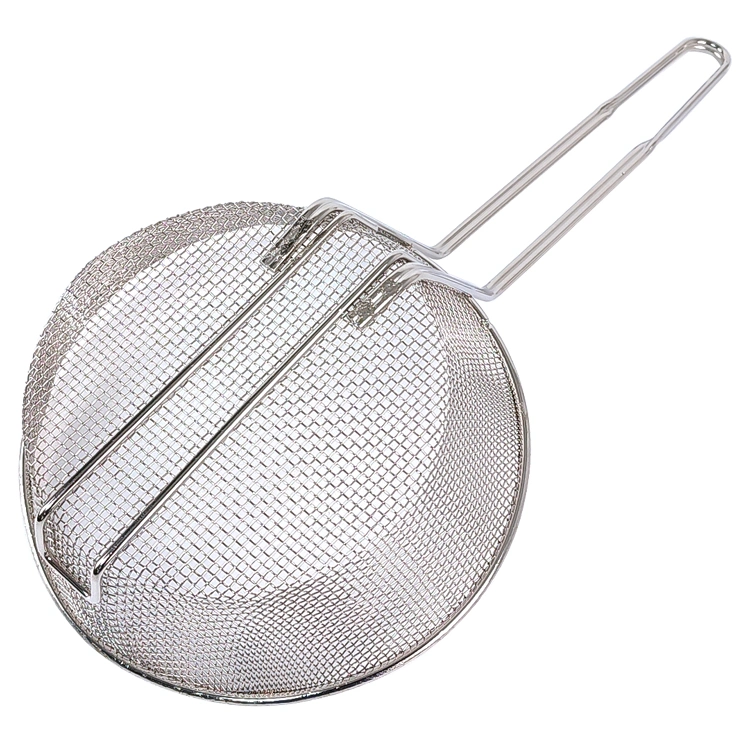 8 Inch Mesh Breading Basket Wire Strainer Culinary Basket