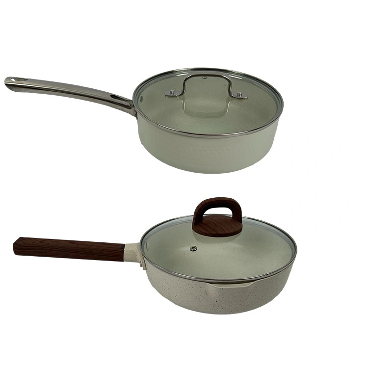 Factory Direct Sales Non-Stick Stone-Coated Marble Frying Pan