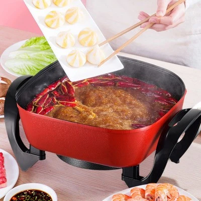 Multifunction Electric Non Stick Multi Frying Pan Multi Function Electric Fry Pan Multifunctional Frying Pan Square Hot Pan Electric Heating Pan Electric Pans