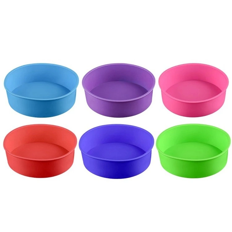 Big Round Shape Non-Stick Bakeware Silicon Bread Mold Silicone Cake Pan