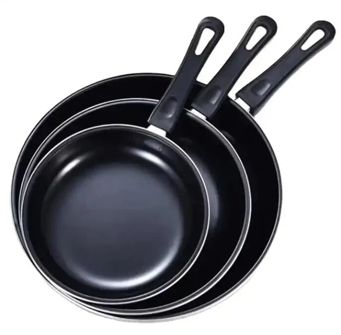 Kitchenware Non Stick Frying Pans Carbon Steel Skillets Pan Egg Frying Pan with Long Handle