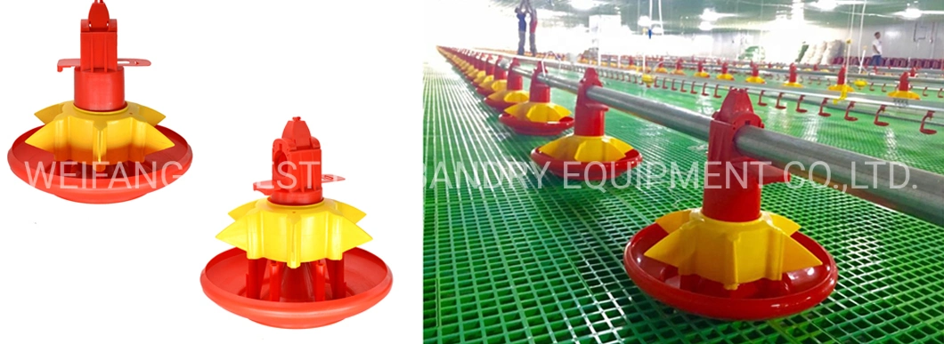 Big Herdsman Type Broiler Feeder Pan Automatic Feeding for Poultry