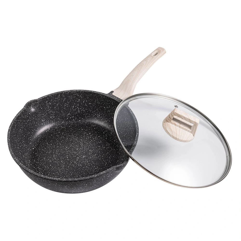 Factory Kitchen Appliance Aluminum Cookware Deep Frying Pan