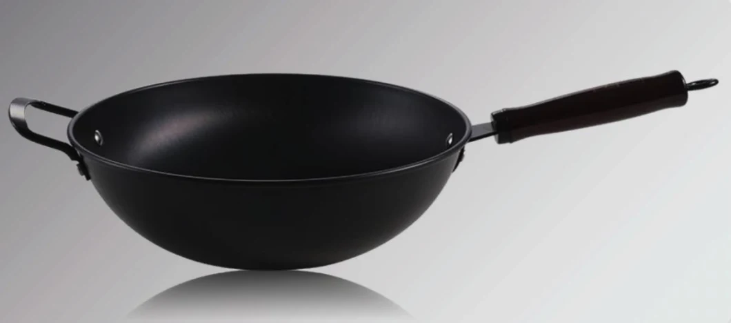 Stir Frying Top Seller Household Lightweight Chinese Wok with Long Handle