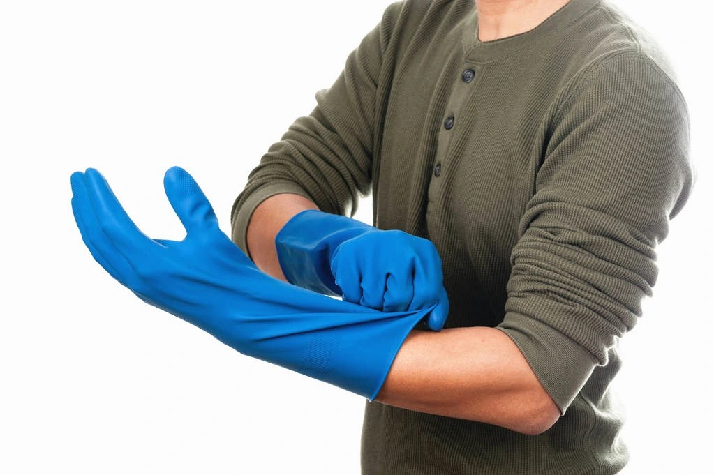 Colorful Gloves Latex Household Gloves