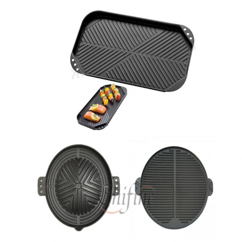 Customized Kitchenware Oval Non-Stick Pan