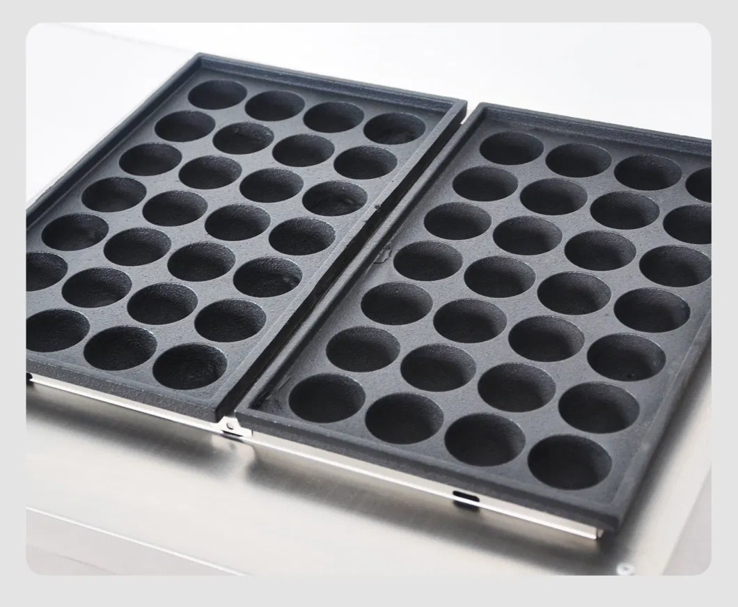 High Efficiency Heating Kitchen Equipment Temperature Control Takoyaki Grill Pan