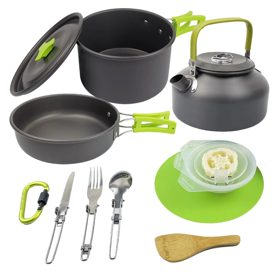 Alloy Folding Camping Cooking Set Camping Accessories