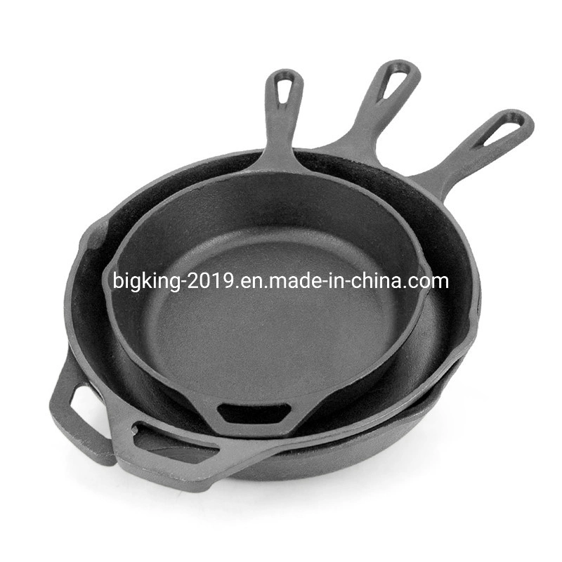 Cast Iron Skillet, Non-Stick, 12 Inch Frying Pan Skillet Pan for Stove Top, Oven Use &amp; Outdoor Camping with Pour Spouts