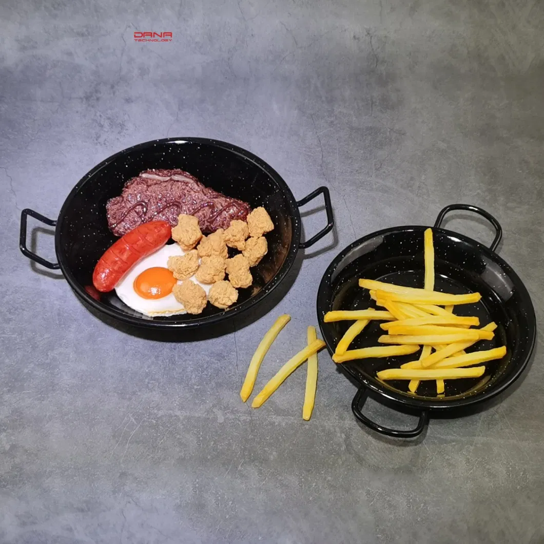 Spanish-Made Carbon Steel Pans Are Ideal for The Creation and Display of Authentic Paella Pan Enameled Carbon Steel