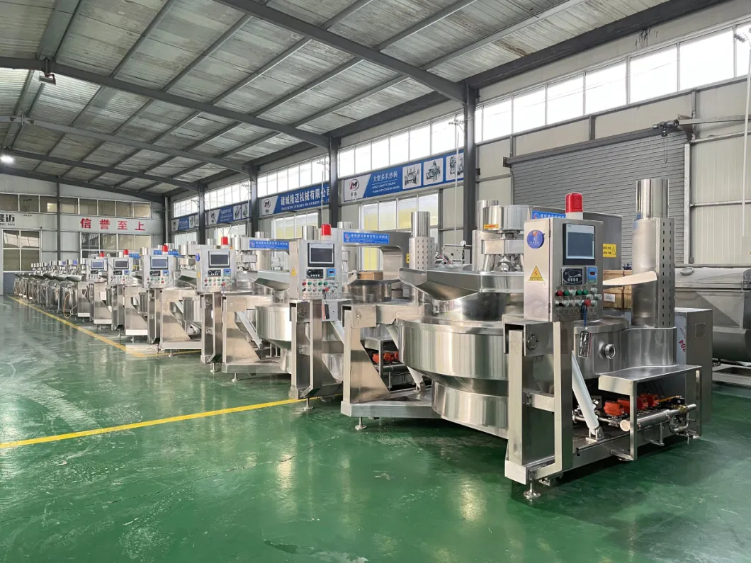 CE Approved Large Capacity Cooking Mixer Machine Jam Sauce Process Cooking Pot Stainless Steel Gas Fired Jacketed Pot Customized