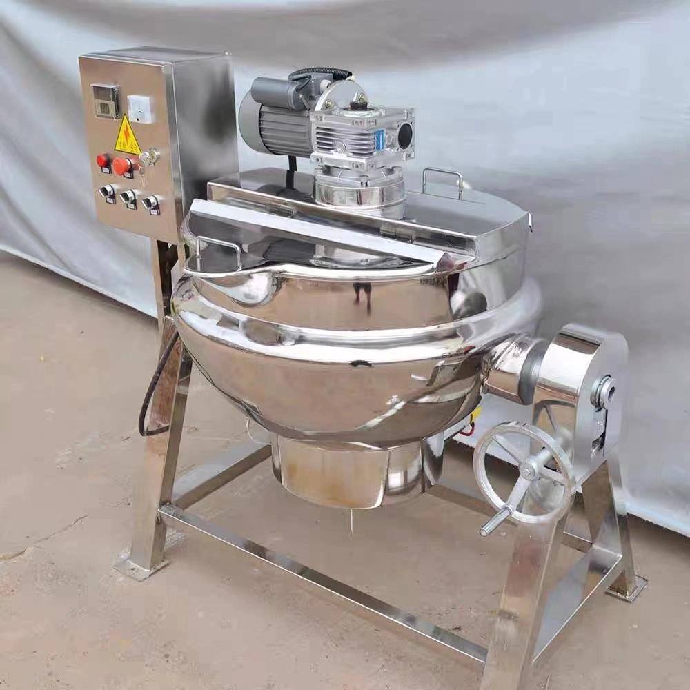 Gas-Fired Boiling Pot, Electric Heating, Stirring, Frying Pot, Steam Stirring, Sandwich Pot