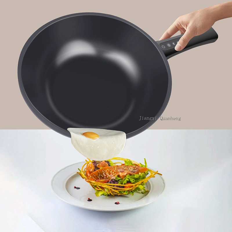 Hot Selling Stainless Steel Pan Steak Eggs Removable Handles Frying Pan