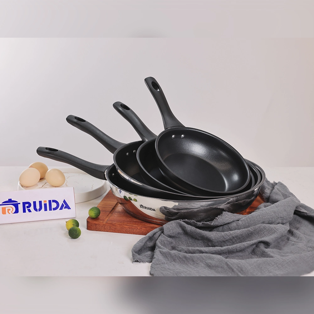 Good Quality Stainless Steel Frypan Pan Frying, Boiling, and Stir Frying All in One