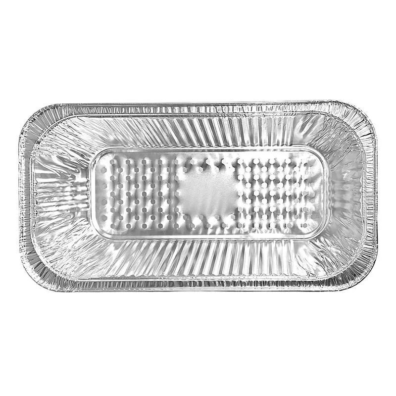 1/3 Third-Size Deep Aluminum Foil Steam / 5 Lb Loaf Pan W/Foil Lids