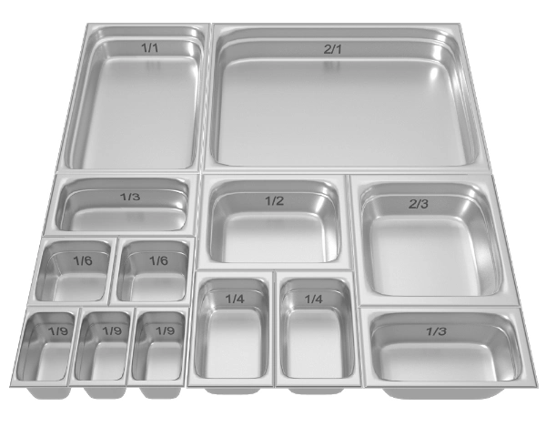 Gn Lids 1/6 for Stainless Steel Food Pan Multi Pan Lid