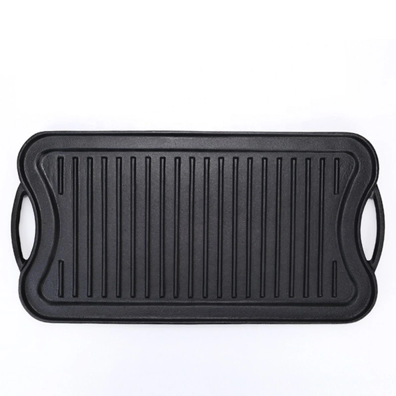 Cast Iron Pre-Seasoned Reversable Grill / Griddle Pan