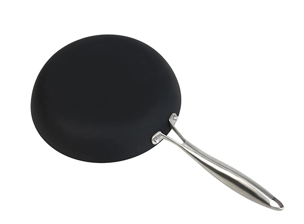 Naturally Nonstick Carbon Steel Omelette Pan 11-Inch Pfoa Free Anti-Rust Carbon Steel Pan