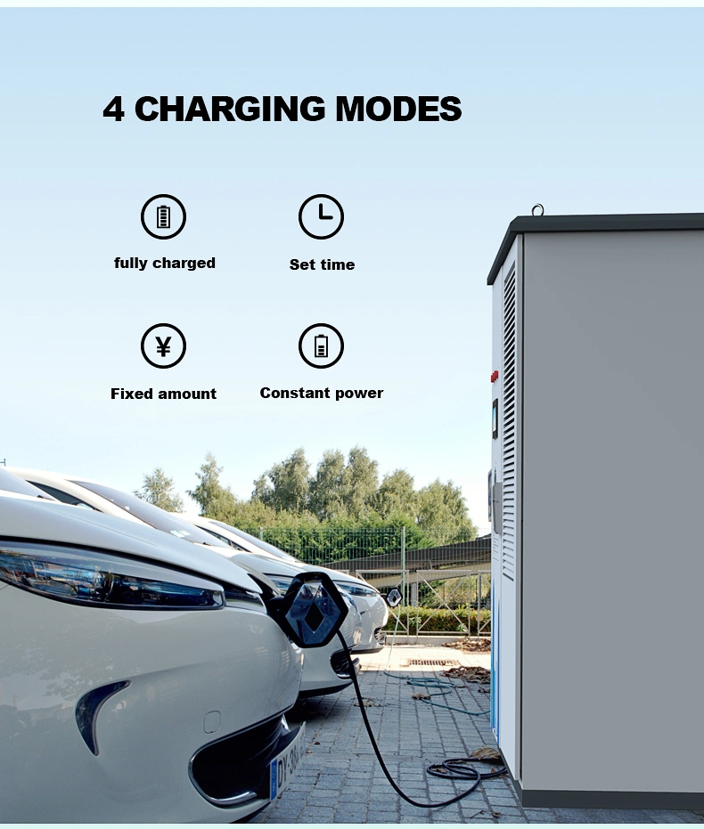 DC Fast EV Charger 360kw Double Guns Electric Vehicle Charging Station