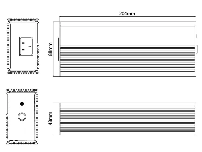 14.4V 14.6V 13A 14A 15A Chargers 250W Outdoor IP54 IP56 Waterproof Charger for 4s 12V/12.8V LiFePO 4 LiFePO4 Battery Pack