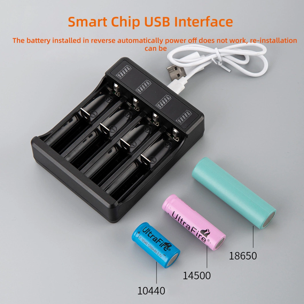 Multifunctional 18650 Lithium Battery Charger 3.7V