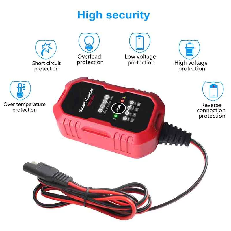 Car 12 Portable RC 12V 100ah 48 Volts Multi Mobility Scooter V Volt Auto Acid 24V LiFePO4 Adjustable Power EV Battery Charger