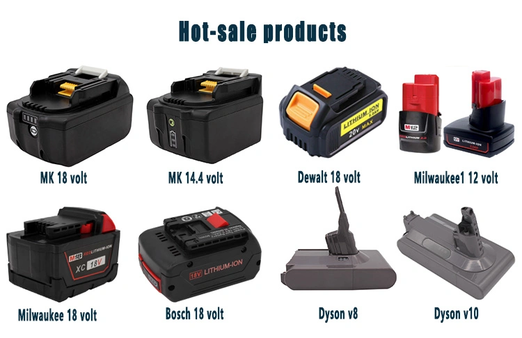 Lithium Ion 18V Bl1860 Bl1830 Power Tool Drill Batteries Pack Replacement Makitas Battery 3ah