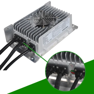 Industrial Standards1,8kw 2kW 48V 60V 72V 99VDC a bordo IP67 Cargador de batería CANbus 25A 110V 220vac