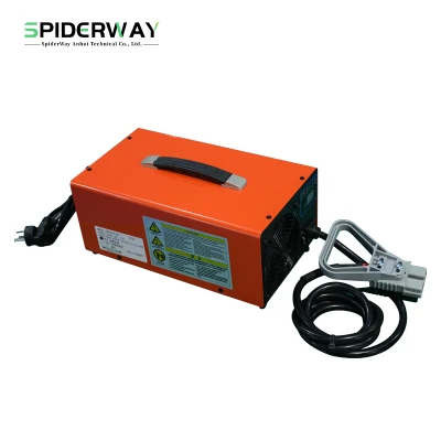 Ventilación forzada con ventiladores 3kw Scooter eléctrico 72V 30A litio Cargador de batería SPI-3000-7230wp