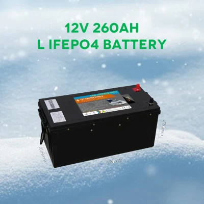 Batería de ion litio de ciclo profundo de alta eficiencia y capacidad completa 48 Voltio de ion litio Golf Cart batería 12V 24V 100ah 200ah LiFePO4
