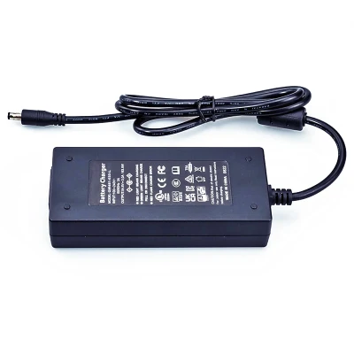 Cargador de batería 24s 72V 76,8V 2A 180W Cargador de coche DC 86,4V/87,6V 2A para cargadores de baterías LiFePO LiFePO4 4 C-Tick FCC GS60335/GS62368 SAA RCM